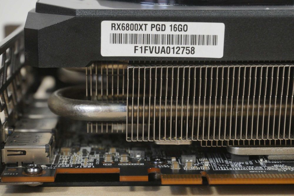 RX 6800 XT 16GB Asrock Phantom Gaming GPU AMD Radeon видеокарта/ вкл. ДДС
