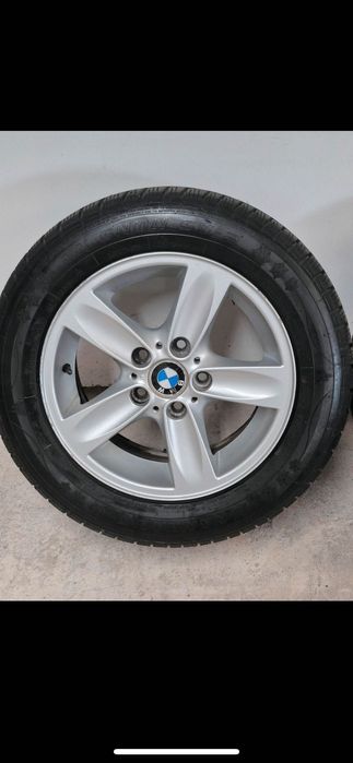 Комплект Зимни Гуми BMW-1er-E87, 225/55 R16 99V M-Алум.Ориг-BMW джанти