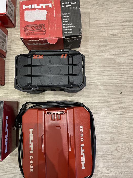 Acumulatori Hilti Nuron-2,6/4,0/5,2/8,0 si 12 ah. Noi
