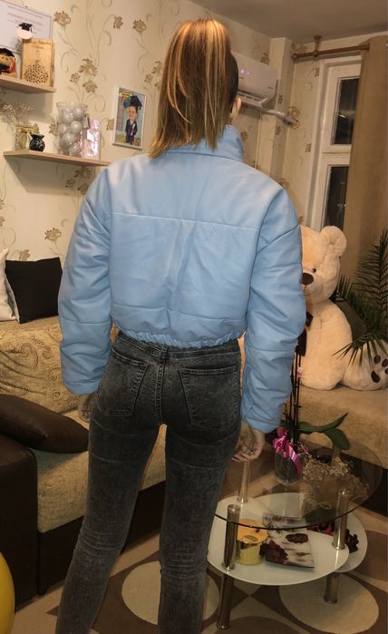 Късо кожено яке и кожено палто