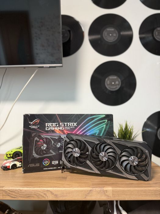Placa Video RTX 3080ti Asus Strix OC