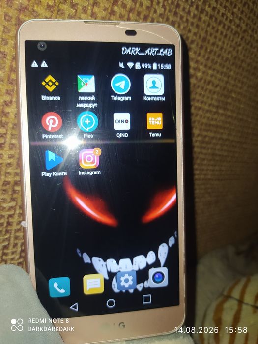 Продам сотовый телефон Redmy note 8