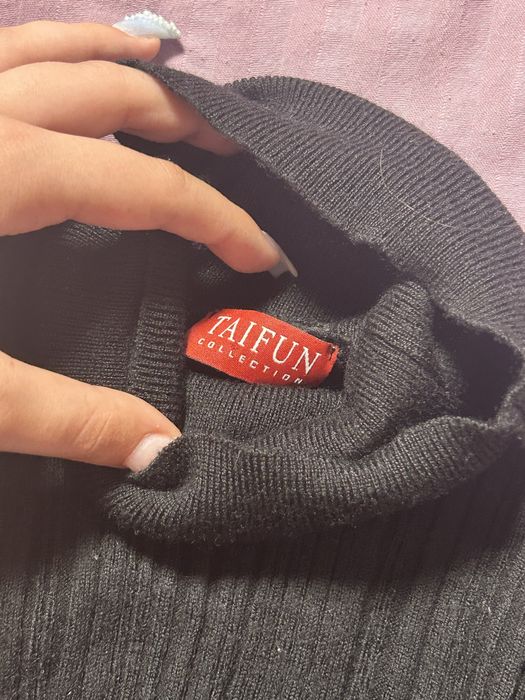 Чисто ново черно поло с къс ръкав Taifun (Gerry Weber)