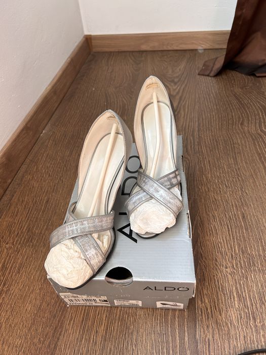 Pantofi dama, eleganti, din piele naturala, marime 35