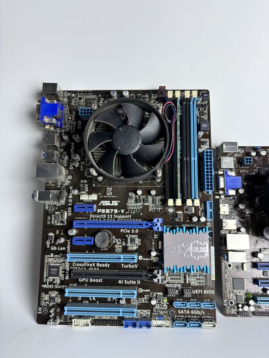 Материнские платы 1155 сокет B75 комплекты core i3