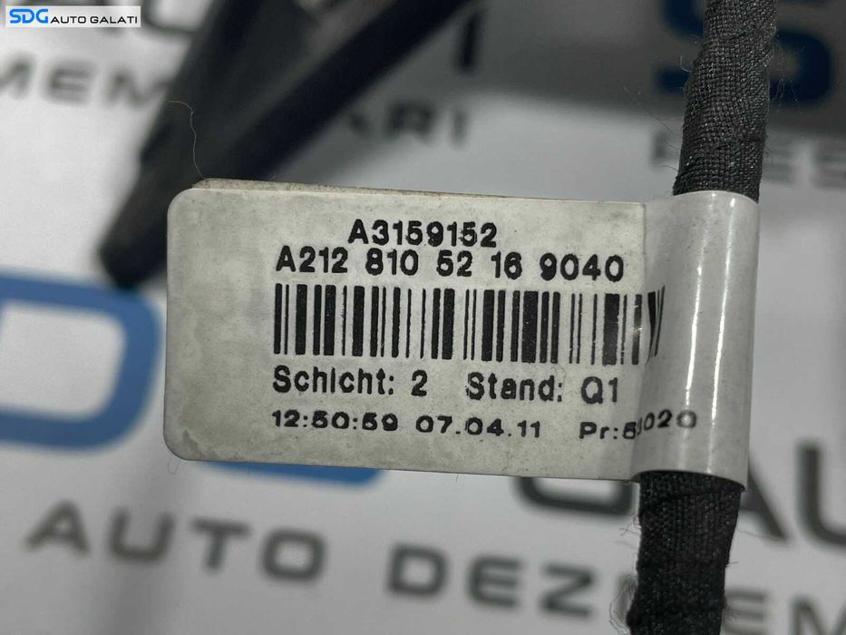 Oglinda Dreapta Electrica Fara Pliere Rabatare Mercedes Clasa E Class W212 2009 - 2012 Culoare 623 [C3249]