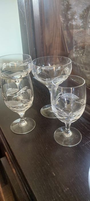 4 seturi de pahare de cristal Bleikristall