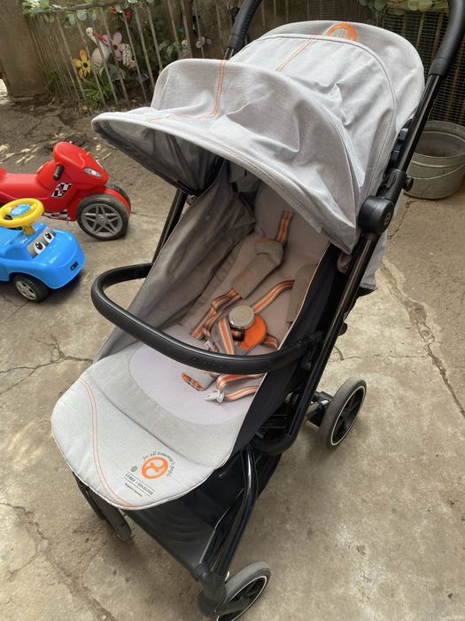 Cybex Бебешка количка Eezy S+ 2 Lava Grey