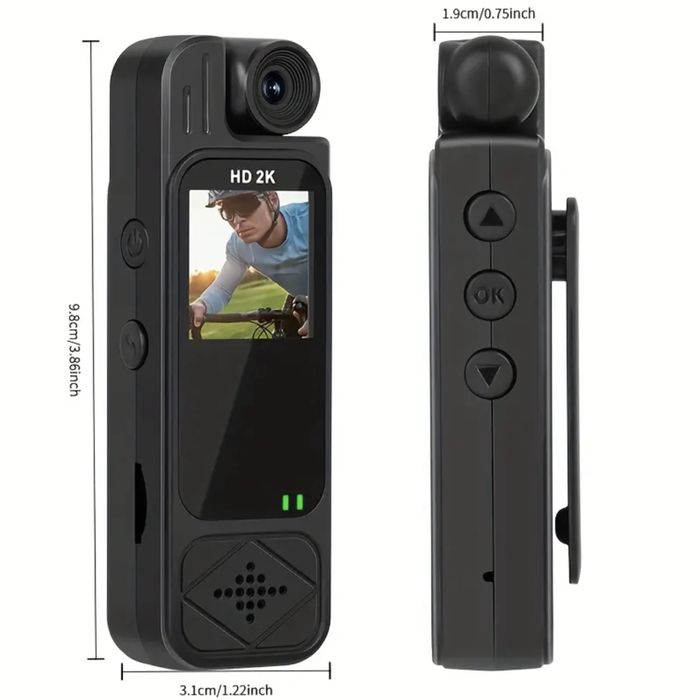 2K екшън камера + 32 GB карта памет