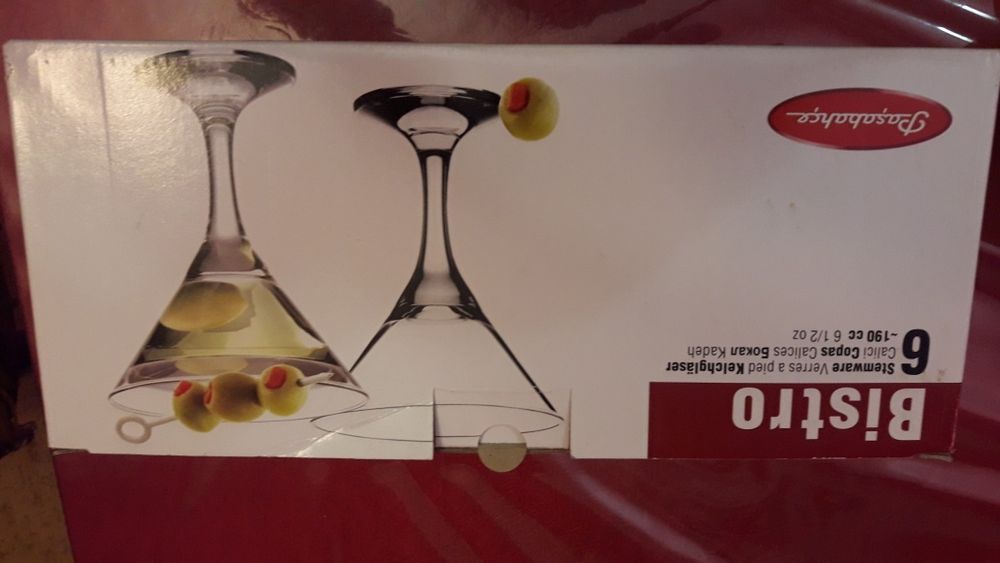 Фужеры мартинки новые