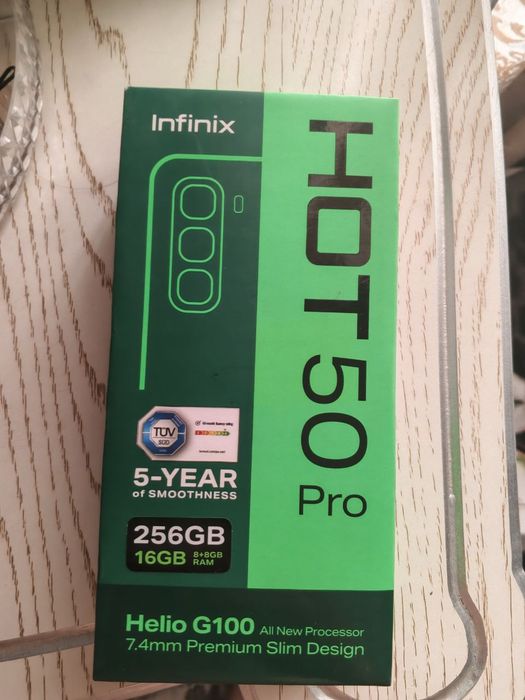 Infinix hot 50 pro idealni mochniy tel