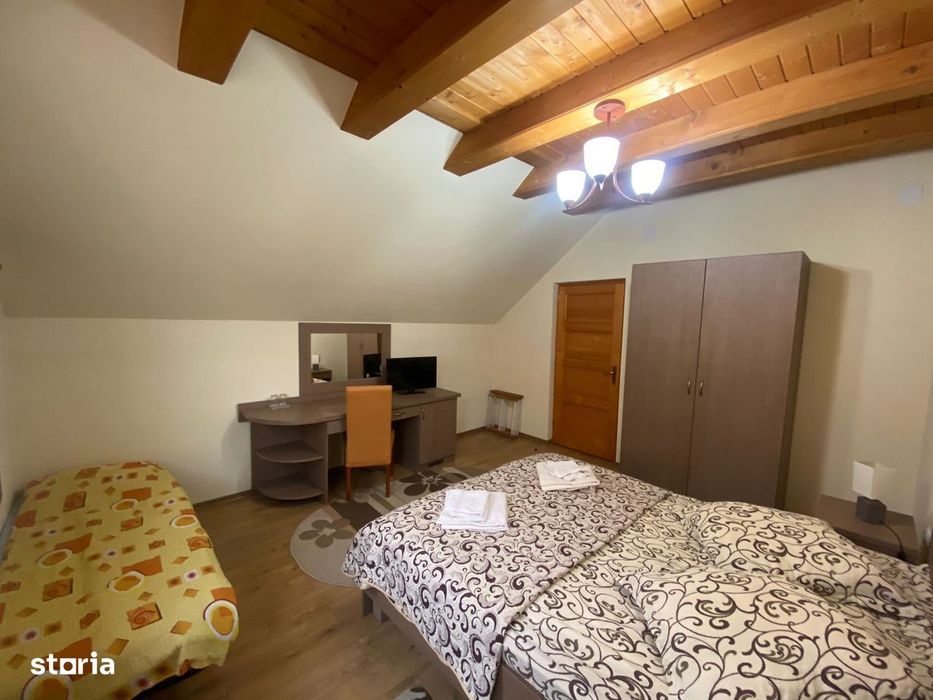 Vila/Pensiune + Casa, Teren 50 arii,  Sovata
