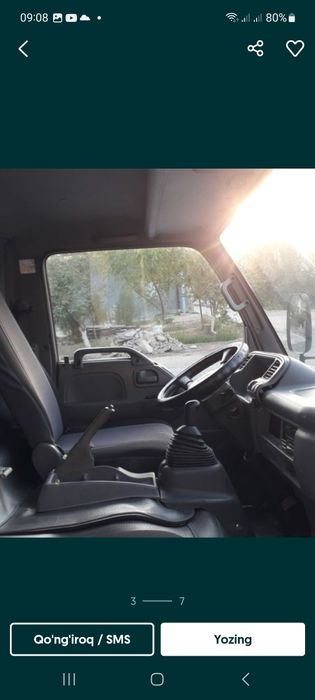 Исузи 5 тонали афтобусдан ясалган