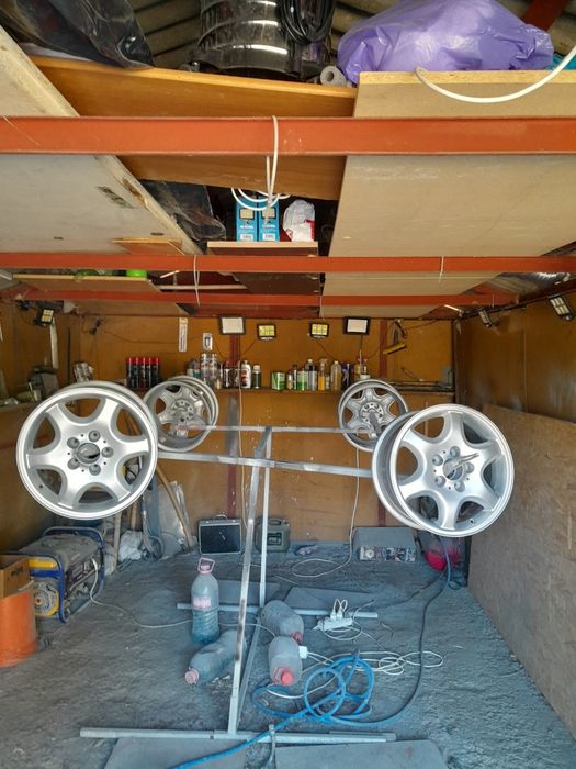 Reconditionat jante, vopsit elemente, dimensiune maxim r18