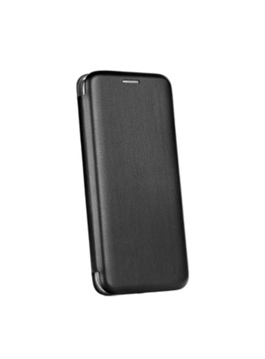 Honor 400 / 400 Lite - Husa Flip Case Neagra Imitatie Piele