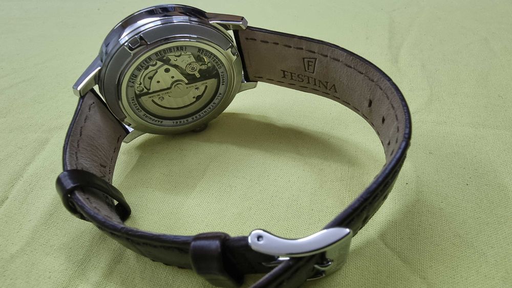 Часовник Festina Automatic Sapphire Date Dress