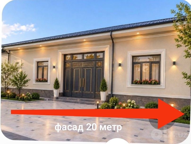 3 сотих ер сотилади фасад 20 ичкарига 15