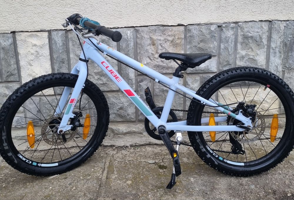 Bicicleta Cube 20 copii 5-9 ani/ Frâne disc