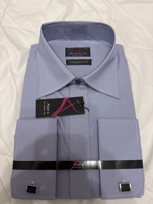 Camasa albastra 42 . ARES