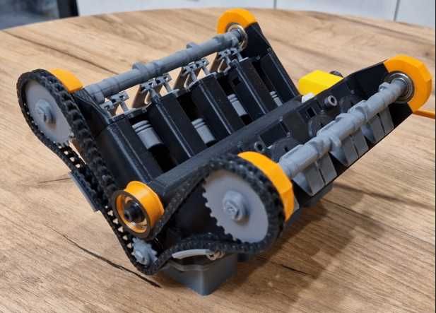 Motor în V de Jucărie