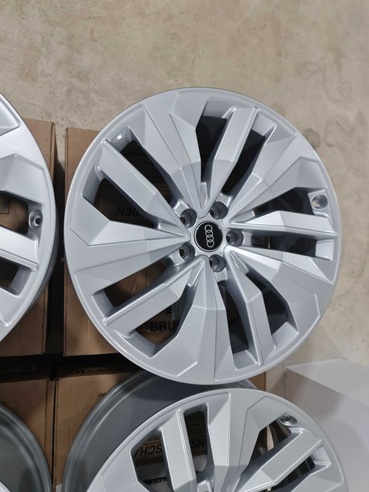 Jante R20 OEM noi pt Audi Q8 E-tron A6 Q3 Q5 Q6 Q7 A5 A7 5x112 66.6 9J et20 si senzori presiune roti