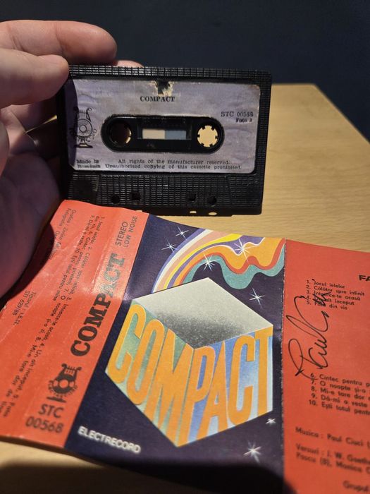 Caseta audio Compact cantec pentru prieteni RARĂ!!