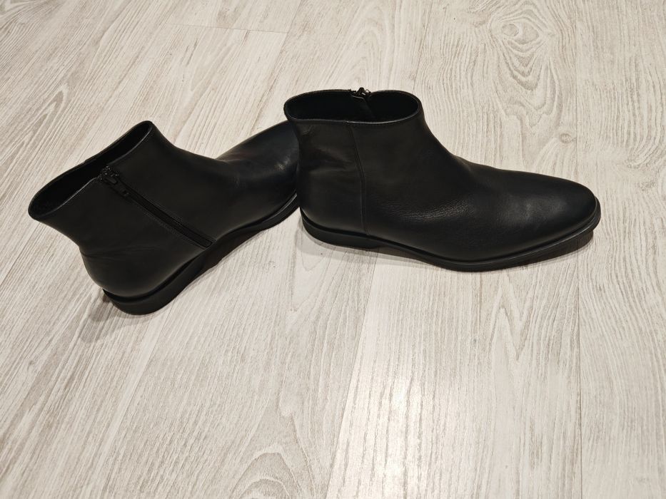 Ghete din piele cu fermoar 39