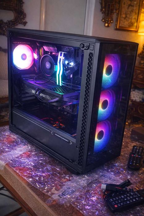 Гейминг компютър RTX 3070 | Ryzen 7 5700X | 16GB RGB
