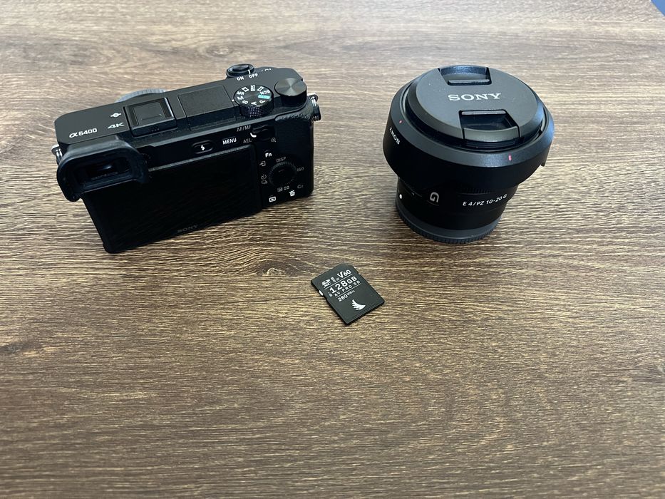 SONY A6400 x Sony E4 10/20 G x Petter McKinnon Чанта