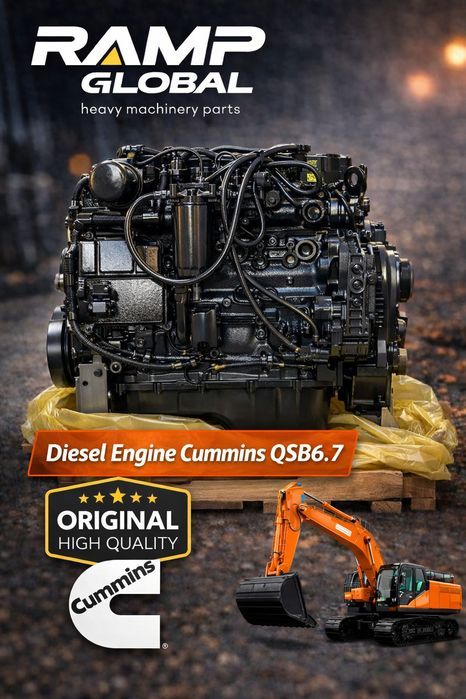 Двигатель Cummins QSB6.7