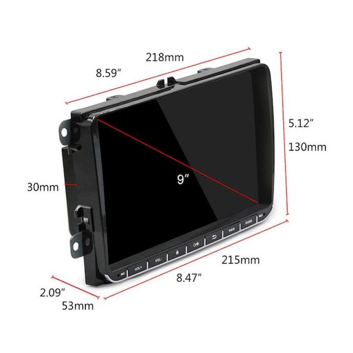 Мултимедия 9 inch Volkswagen HC8227
