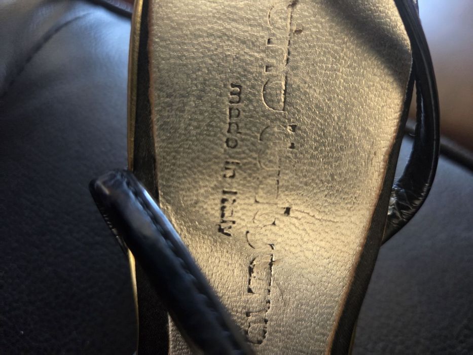 Дамски сандали черни