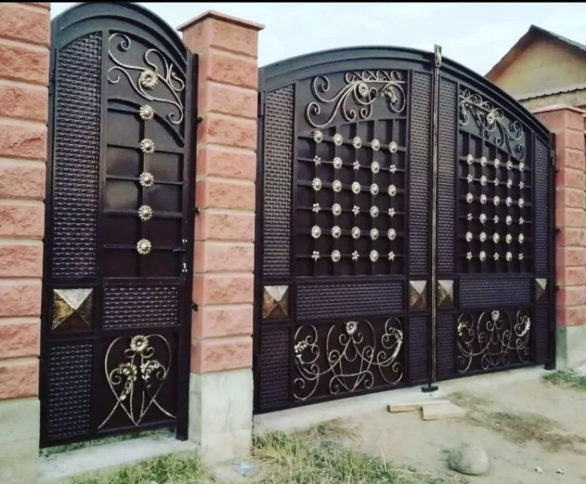 Ворота қақпа навес дарбаза