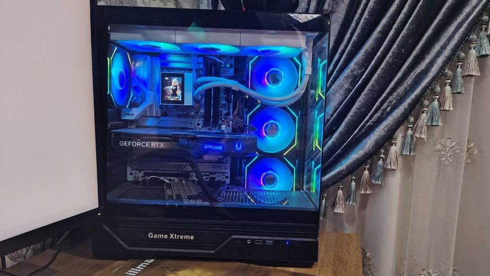 мощный компьютер asus z890 Ultra 7 RTX 5070 + монитор Redmi 34″ 165Гц