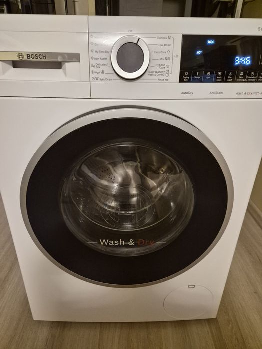 Bosch Серия 6 Пралня със Сушилня - 10.5/6 kg - 1400 rpm