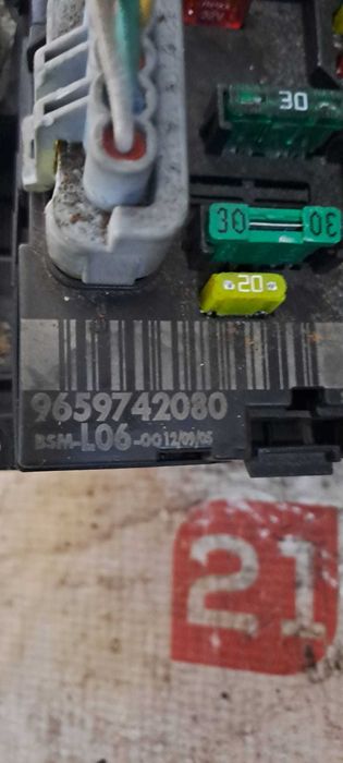 Panou sigurante BSM cod: L06 9659742080 Peugeot 307 Citroen C4