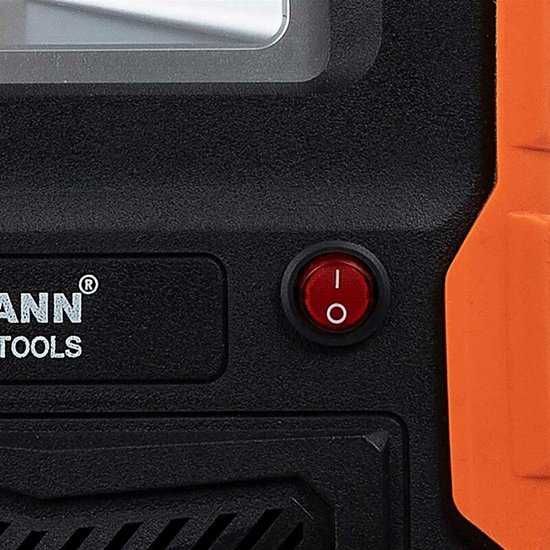 Професионална строителна лампа Wercmann с Bluetooth високоговорител