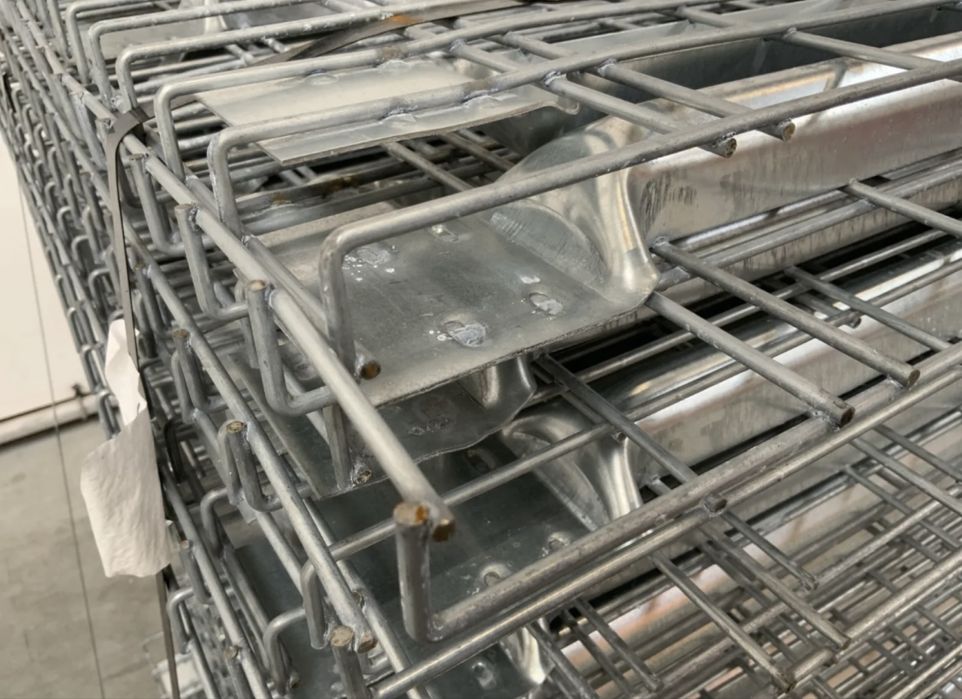 Polita din plasa pentru raft industrial