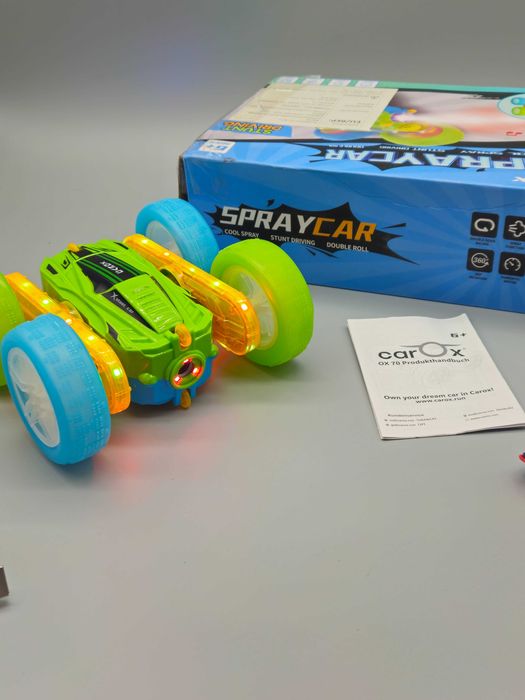 RC каскадьорска кола spray ефект, 2.4GHz, 360° въртене, двойно лице!