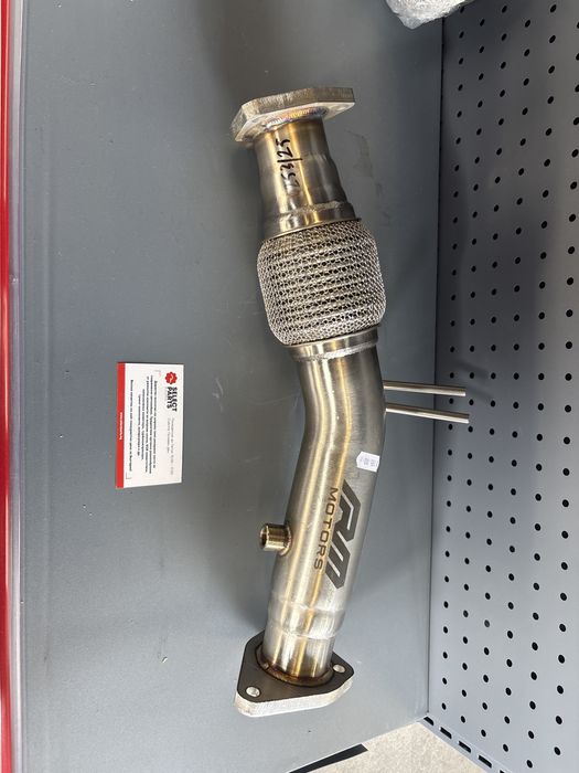 Downpipe RM Motors Даунпайп Audi A4 B7 1.9 2.0TDI A6 C6TDI 212108
