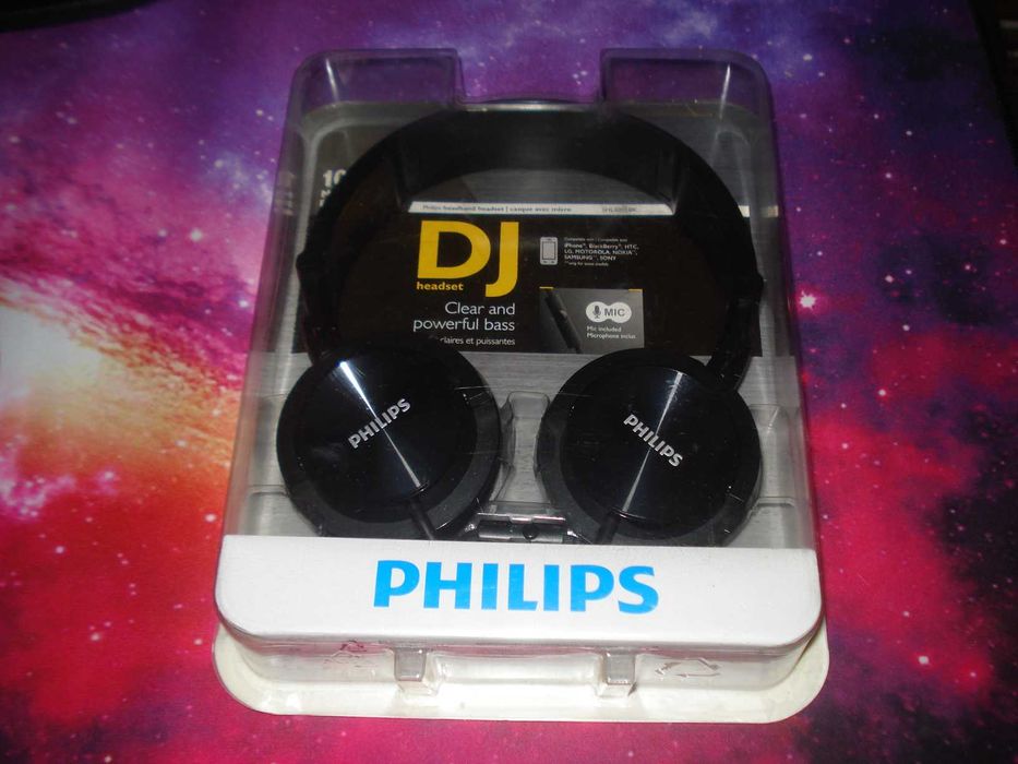 Casti Philips noi sigilate model shl3005bk microfon jack 3.5mm