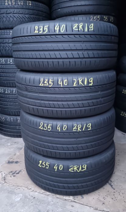 4 Anvelope Vară Tristar 235 40 ZR19 Stare Perfectă