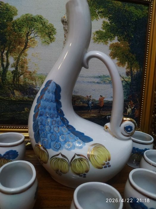 Фарфоровый набор Птица