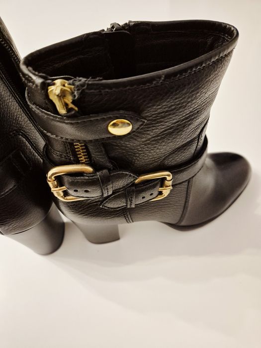 Ghete negre piele CARMENS 36