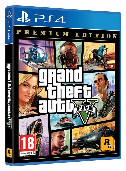 Игра на Ps4 GTA 5