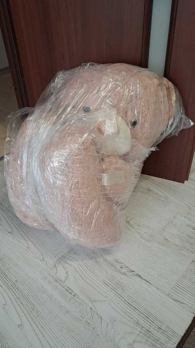 Плюшено кафяво Мече 120см