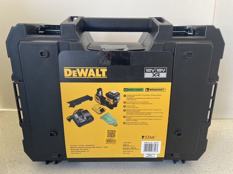 DeWALT DCE089D1G18-QW XR. / 18V. Laser Profesional 360° Grade. Original Nou !