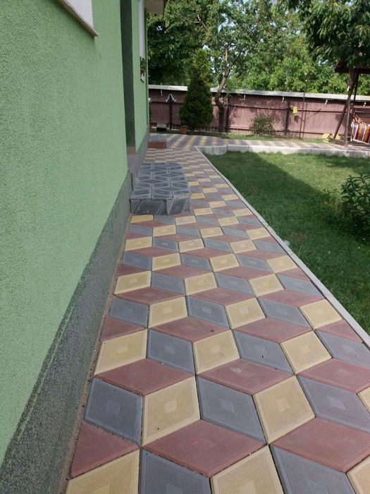 Pavaje - Pavele - Model Romb 3D autoblocant antiderapant