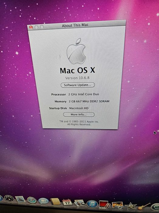 Продавам Компютър Apple iMac A1174/ 2006г.