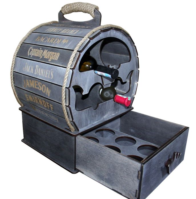 Мини бар из дерева